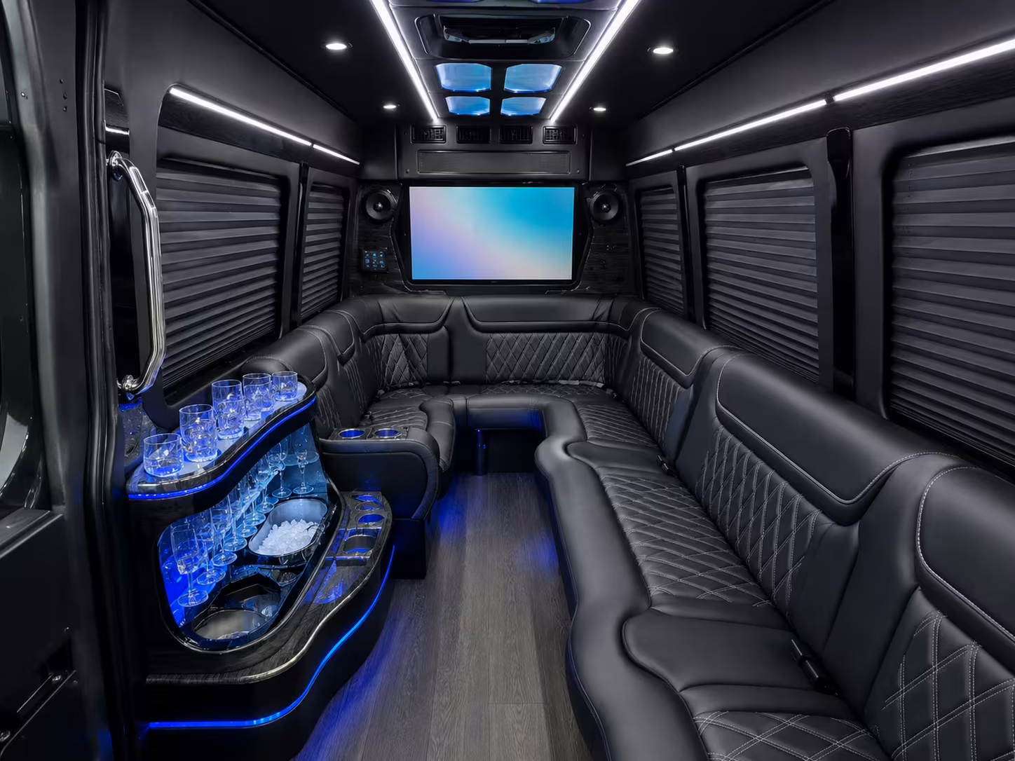 bridal party and airport transportation for la mirada weddings