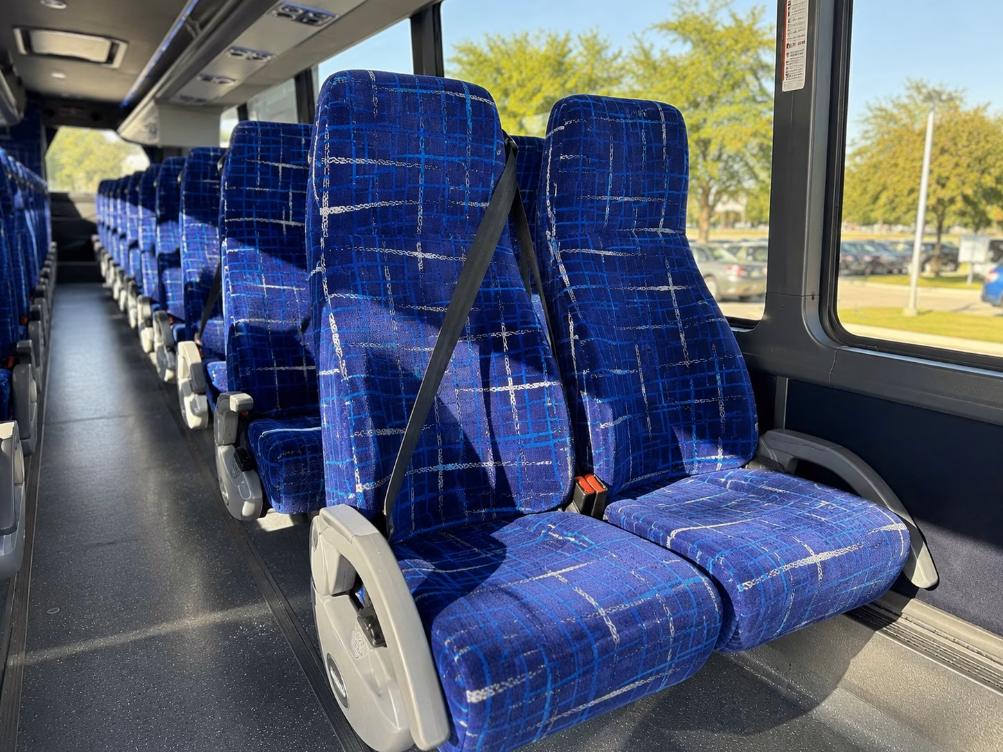 how bus type and size change charter bus prices in la mirada california