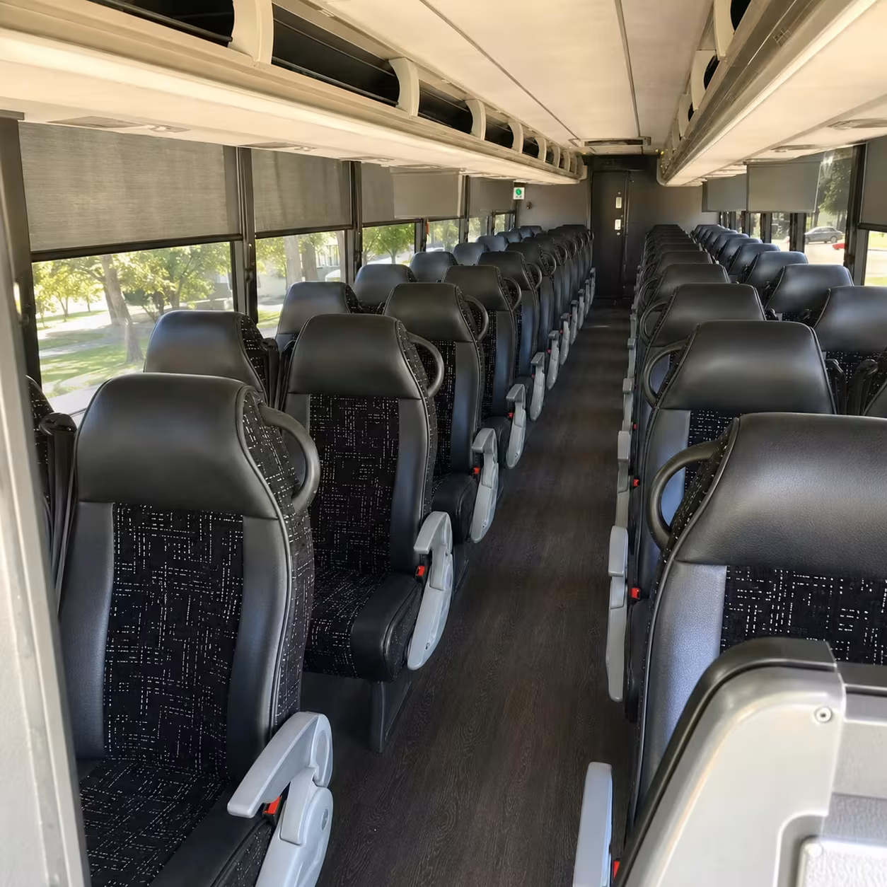la mirada 56 passenger charter bus rental