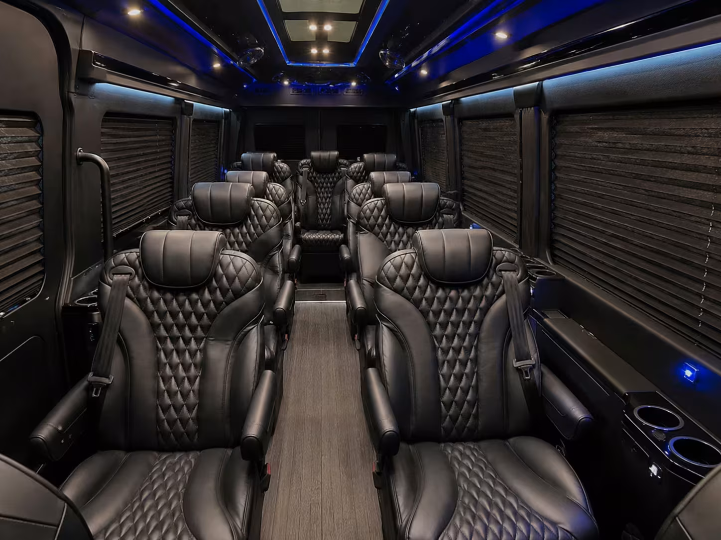 la mirada sprinter van rental with driver