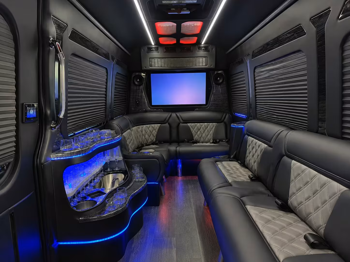 multi stop prom night transportation in la mirada