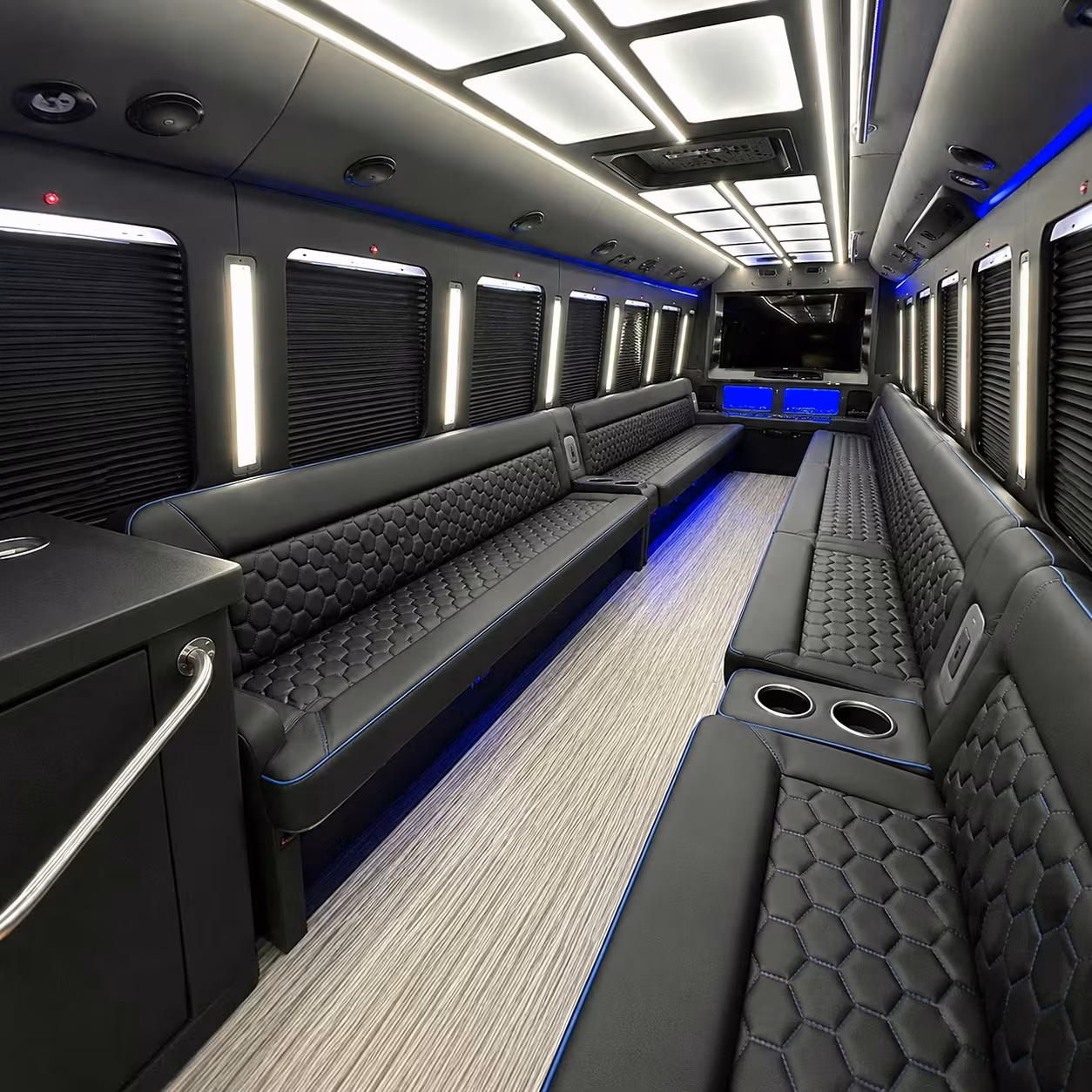 party bus interior