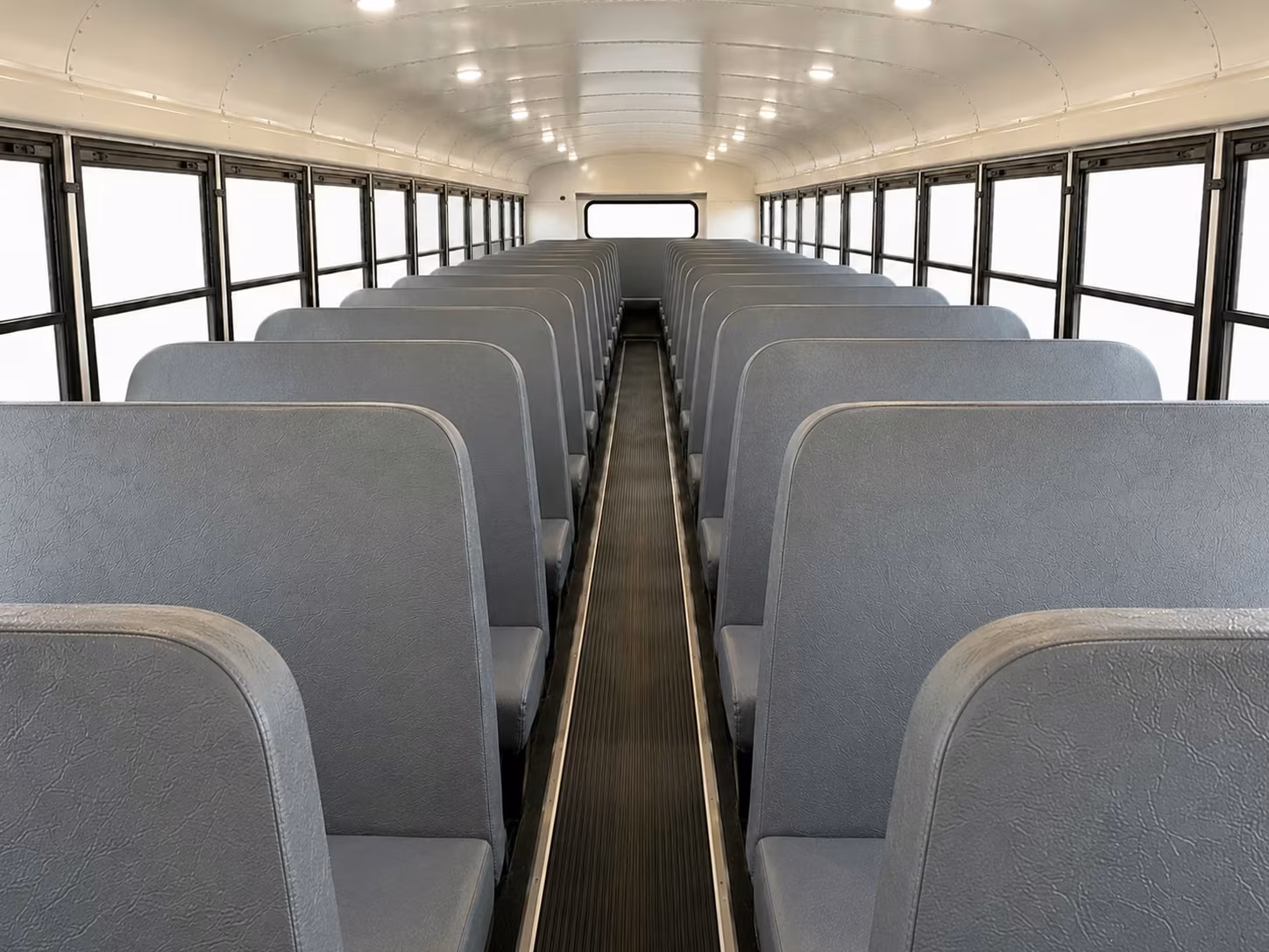 school bus interior