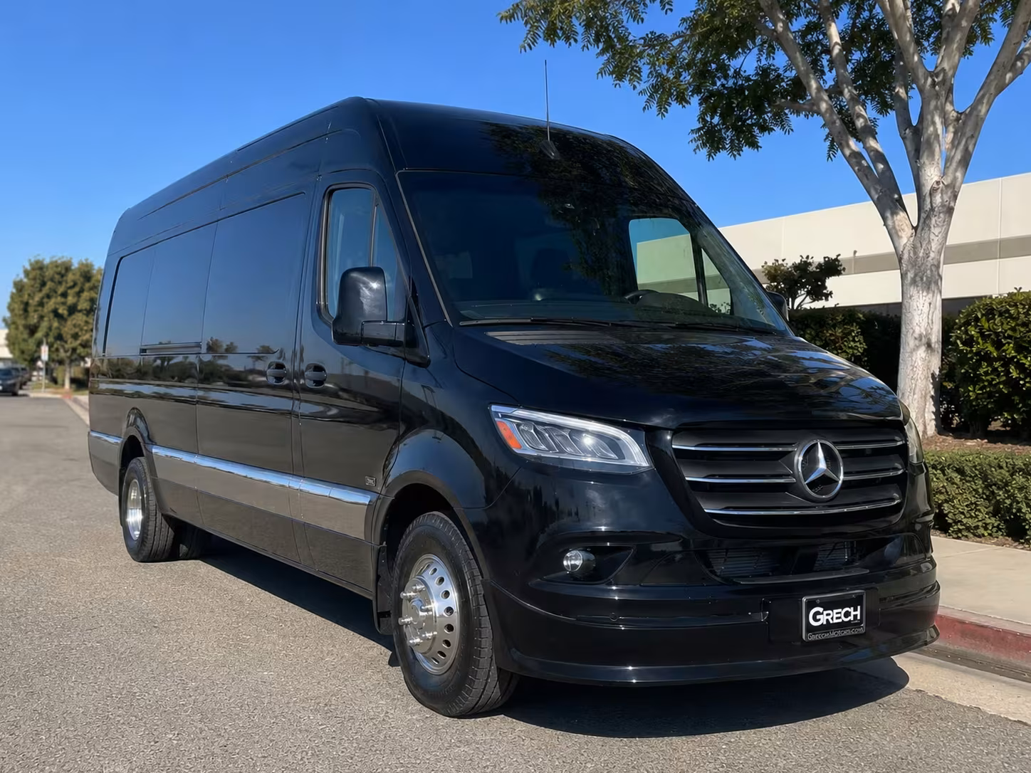 sprinter van with driver
